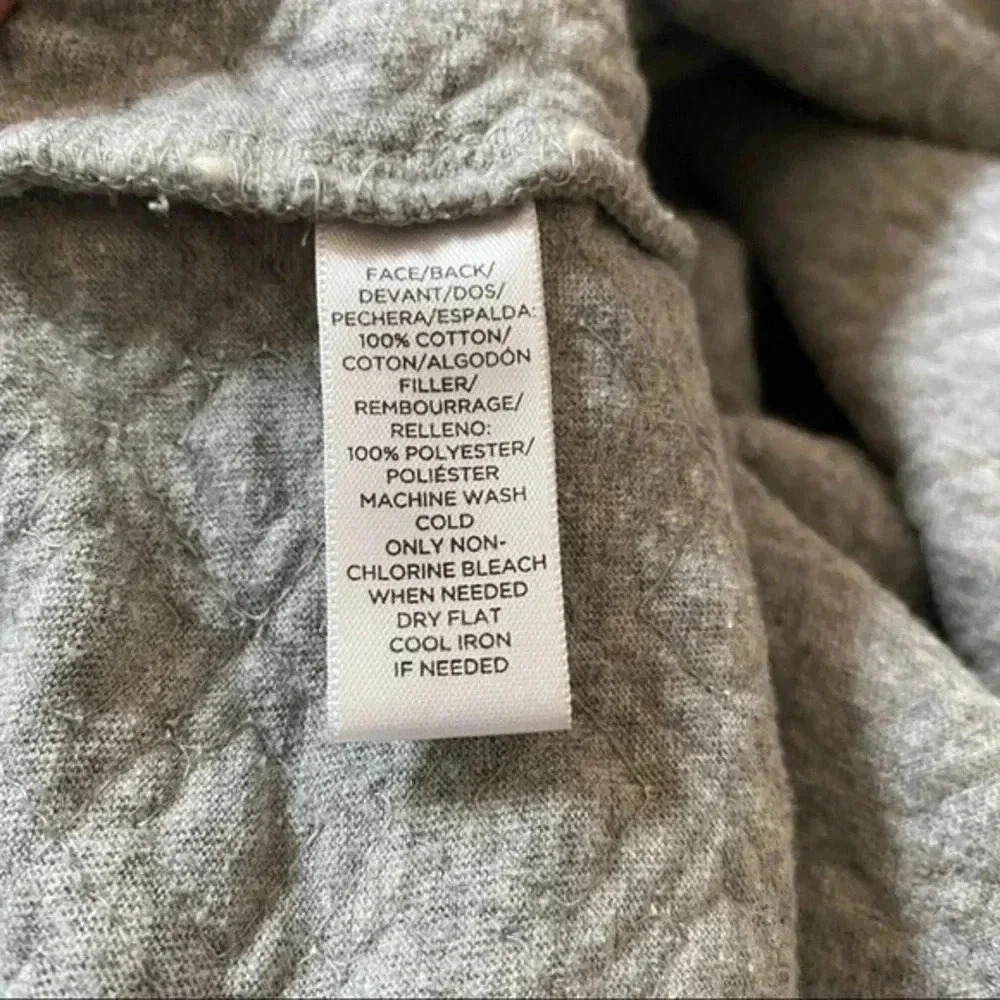 Ann Taylor loft gray sweater textured XS - Picture 7 of 8